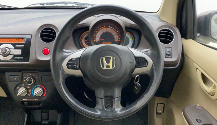 2012 Honda Brio S MT, Petrol, Manual, 55,808 km, Steering Wheel Close Up