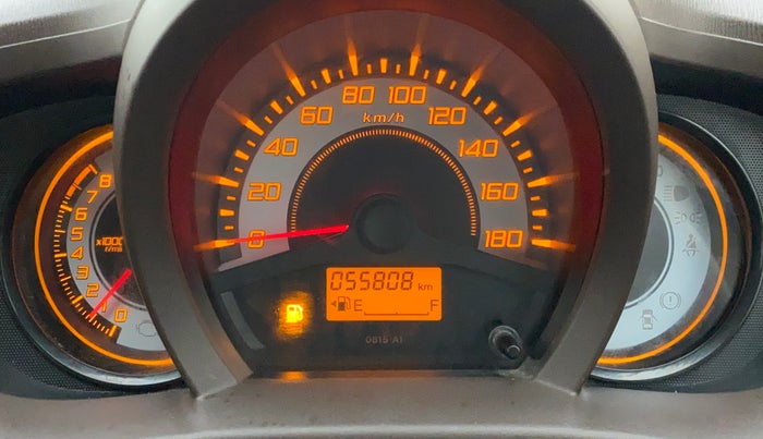 2012 Honda Brio S MT, Petrol, Manual, 55,808 km, Odometer Image
