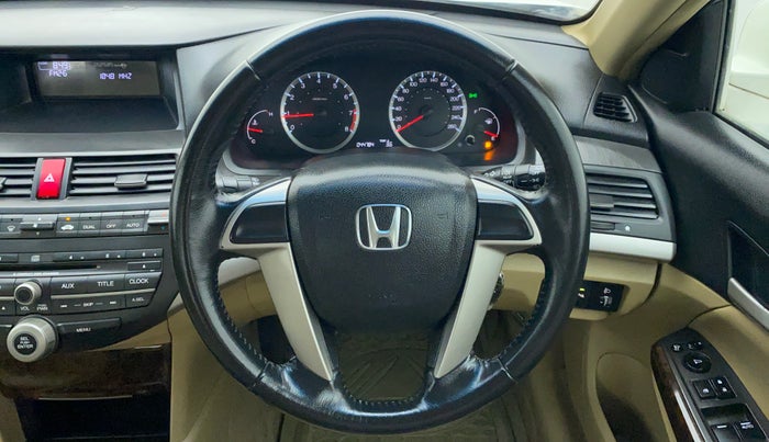 2010 Honda Accord 2.4 MT, Petrol, Manual, 44,842 km, Steering Wheel Close Up