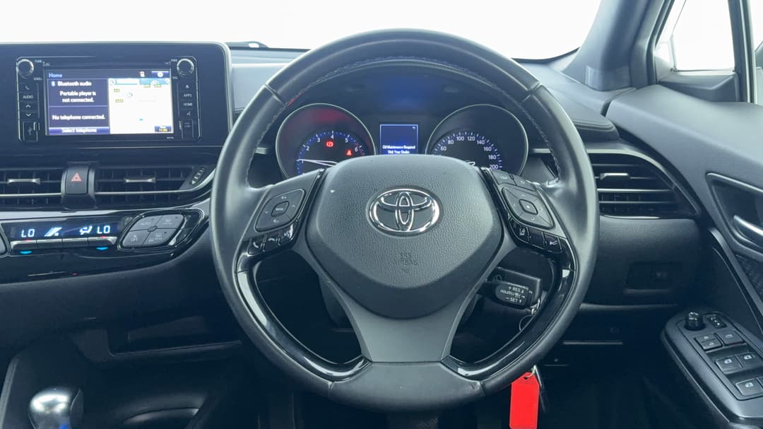 2019 Toyota C-HR (2WD), Automatic, 94482 km, Steering Wheel Close-up