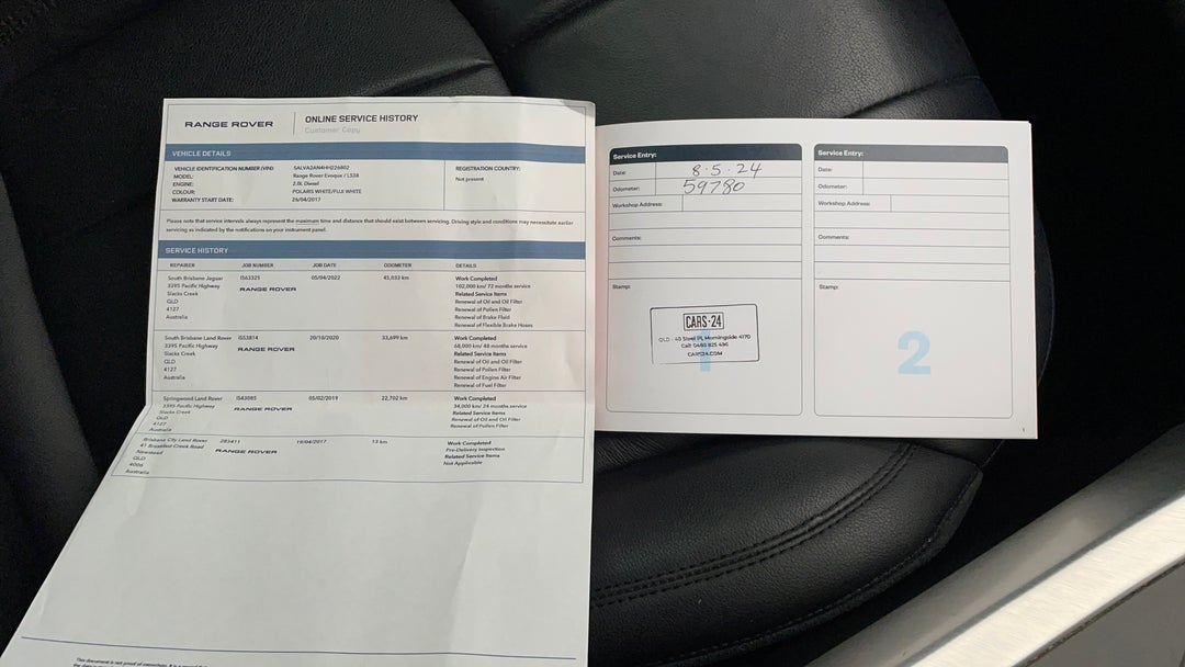 2017 Range Rover Evoque Td4 150 Se, Automatic, 59804 km, Service History
