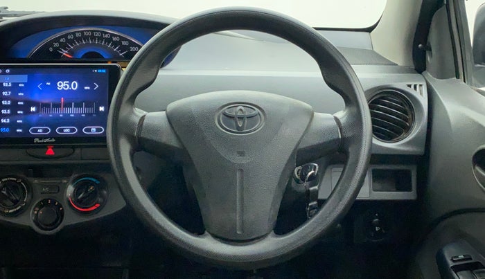 2013 Toyota Etios Liva G, CNG, Manual, 81,876 km, Steering Wheel Close Up