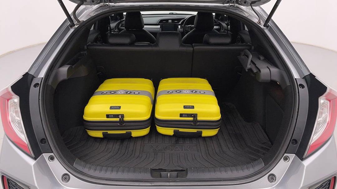 Boot Inside View with Luggage