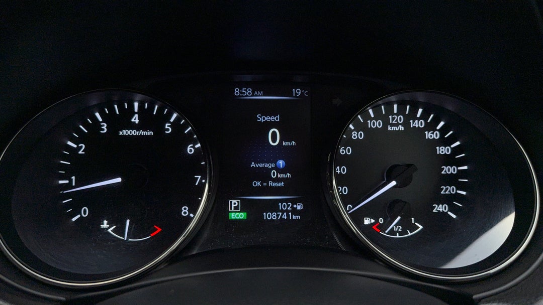 2017 Nissan X-trail St-l (2wd), Automatic, 108741 km, Odometer View