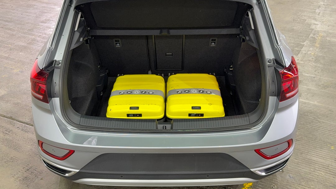 Boot Inside View with Luggage