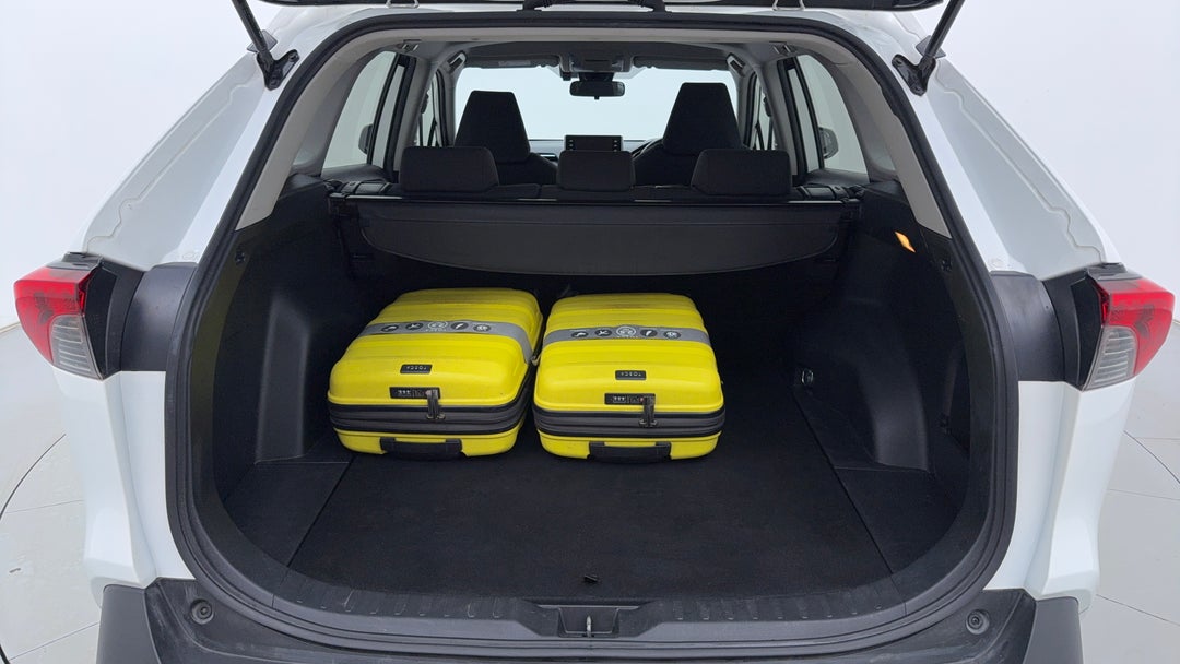 Boot Inside View with Luggage
