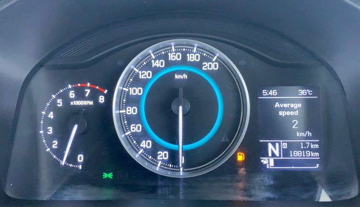 2017 Maruti IGNIS DELTA 1.2 K12 AMT, Petrol, Automatic, 18,893 km, Odometer Image