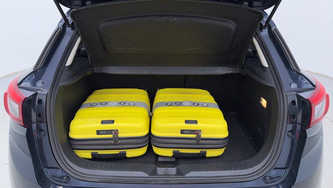 Boot Inside View with Luggage