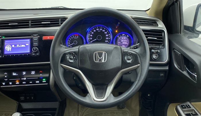2014 Honda City V MT PETROL, Petrol, Manual, 87,597 km, Steering Wheel Close Up
