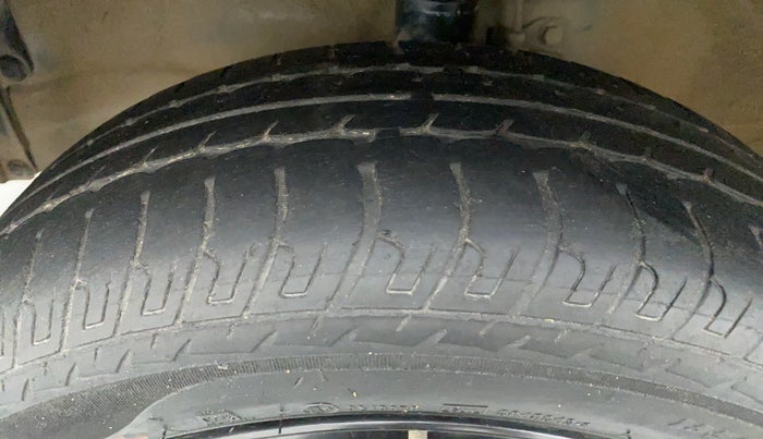 2018 Maruti Wagon R 1.0 VXI, Petrol, Manual, 35,710 km, Left Front Tyre Tread