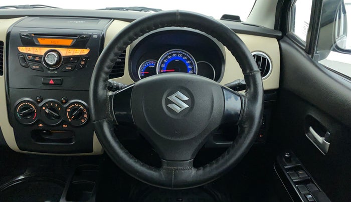 2018 Maruti Wagon R 1.0 VXI, Petrol, Manual, 35,710 km, Steering Wheel Close Up