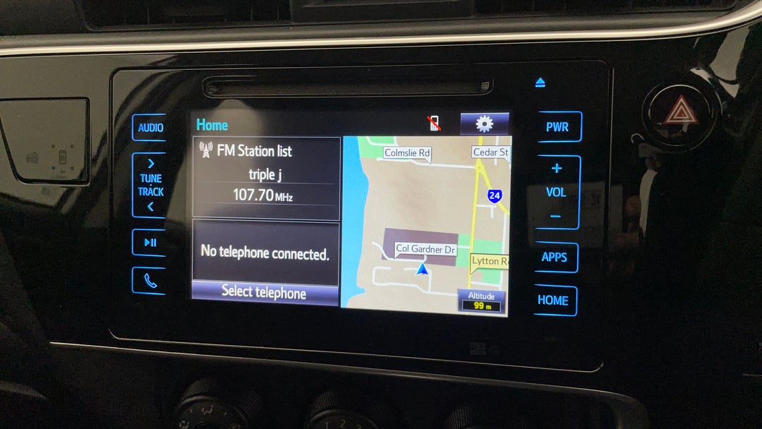 2018 Toyota Corolla Sx, Automatic, 91626 km, Infotainment System