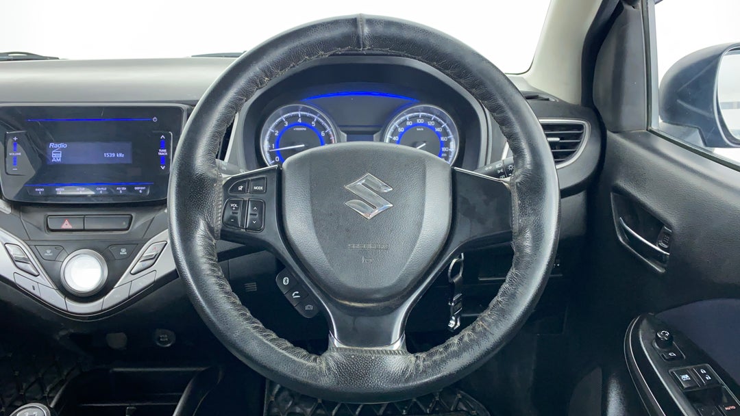 Steering Wheel Close Up