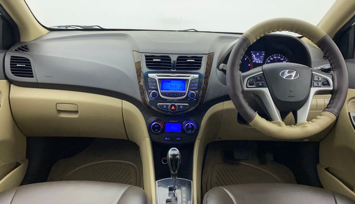 2014 Hyundai Verna FLUIDIC 1.6 CRDI SX AT, Diesel, Automatic, 70,416 km, Dashboard
