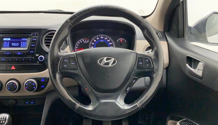 2015 Hyundai Grand i10 ASTA 1.2 KAPPA VTVT, Petrol, Manual, 84,607 km, Steering Wheel Close Up