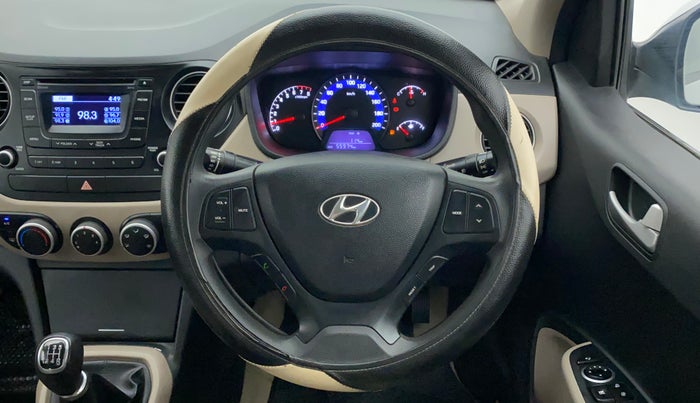 2015 Hyundai Xcent S 1.2, Petrol, Manual, 55,974 km, Steering Wheel Close Up