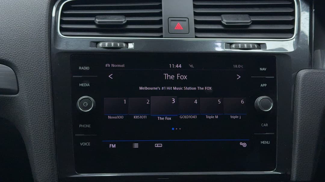 2018 Volkswagen Golf 110 Tsi Comfortline, Automatic, 58246 km, Infotainment System