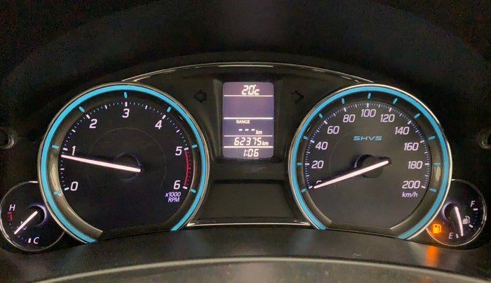 2015 Maruti Ciaz ZDI+ SHVS RS, Diesel, Manual, 62,375 km, Odometer Image