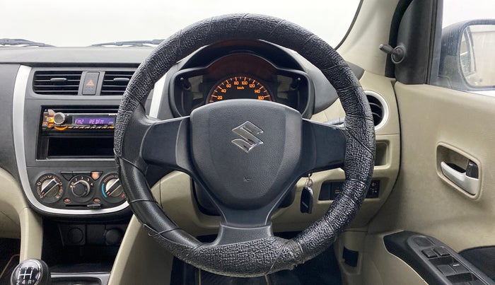 2014 Maruti Celerio VXI d, Petrol, Manual, 91,417 km, Steering Wheel Close Up