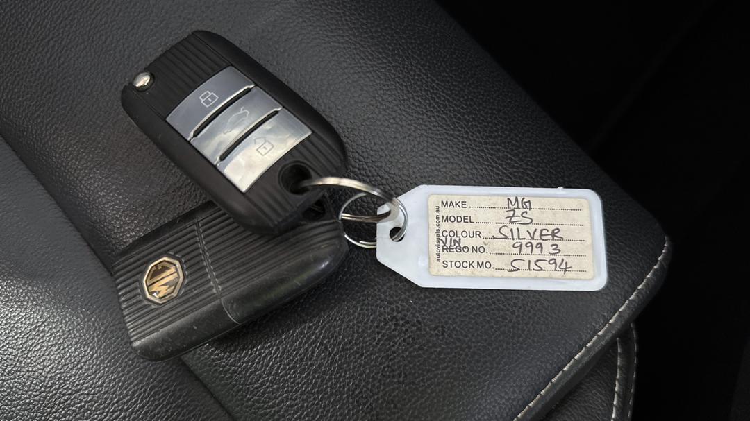 2019 MG ZS Excite Plus, Automatic, 63751 km, Key Close-up