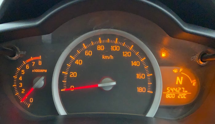 2014 Maruti Celerio VXI AMT, Petrol, Automatic, 54,427 km, Odometer Image