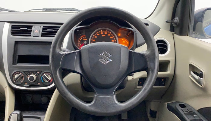 2014 Maruti Celerio VXI AMT, Petrol, Automatic, 54,427 km, Steering Wheel Close Up