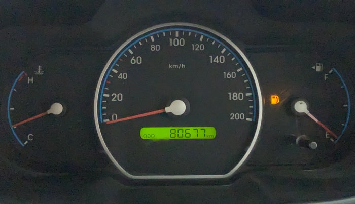 2010 Hyundai i10 ERA, Petrol, Manual, 80,659 km, Odometer Image