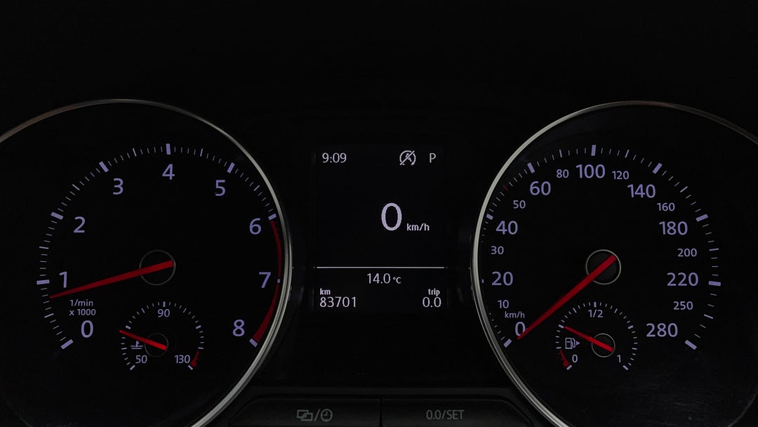 2017 Volkswagen Polo Gti, Automatic, 83701 km, Odometer View