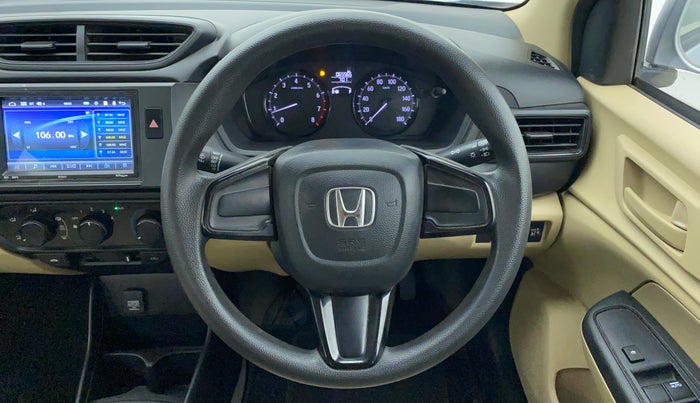 2018 Honda Amaze 1.2 EMT I VTEC, Petrol, Manual, 65,697 km, Steering Wheel Close Up