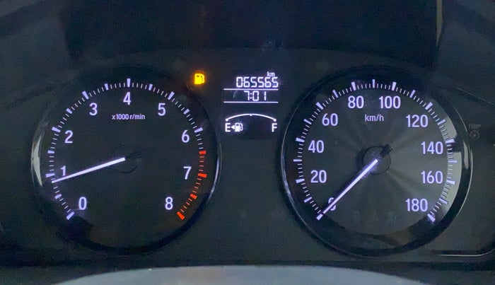 2018 Honda Amaze 1.2 EMT I VTEC, Petrol, Manual, 65,697 km, Odometer Image