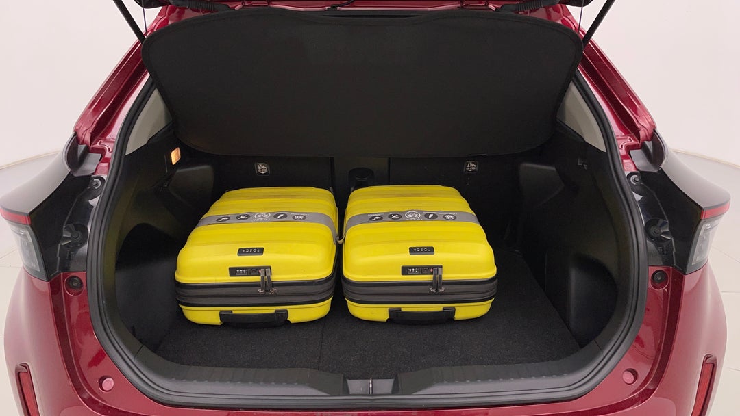 Boot Inside View with Luggage