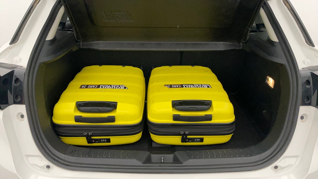 Boot Inside View with Luggage