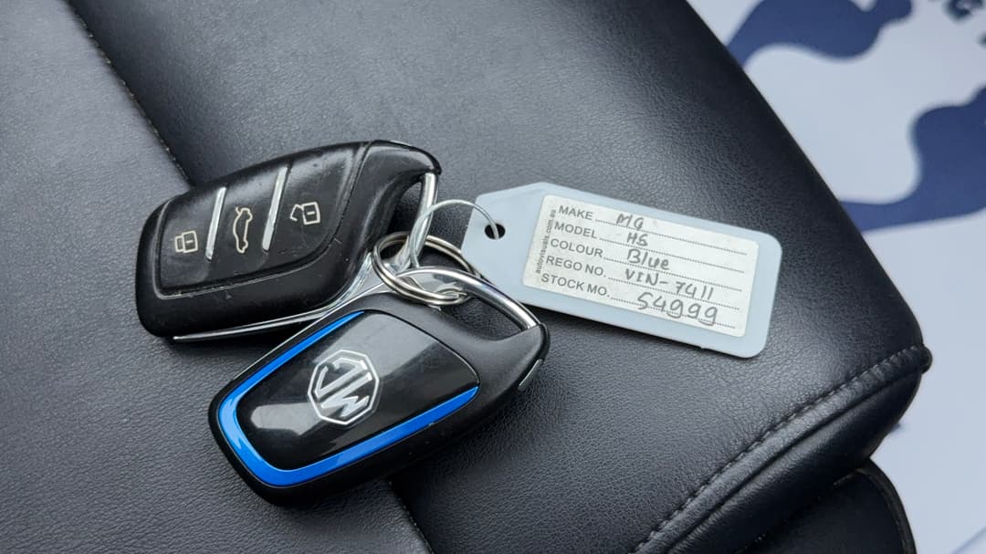 2021 MG HS Excite, Automatic, 66484 km, Key Close-up