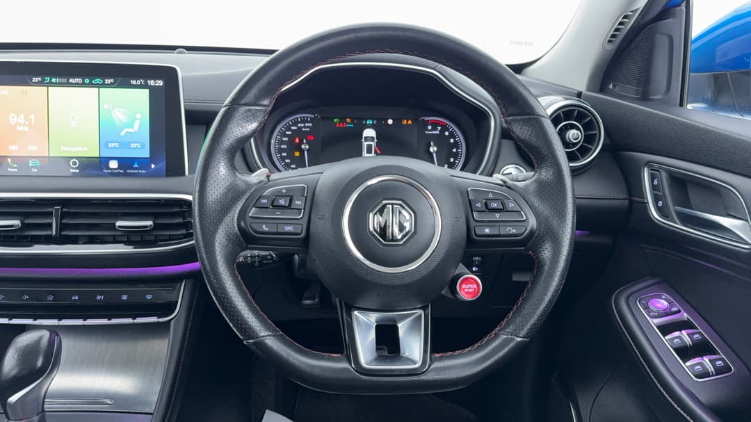 2021 MG HS Excite, Automatic, 66484 km, Steering Wheel Close-up