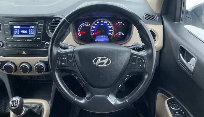 2014 Hyundai Grand i10 ASTA 1.2 KAPPA VTVT, Petrol, Manual, 31,590 km, Steering Wheel Close Up