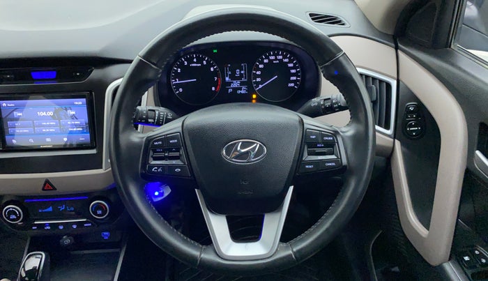 2019 Hyundai Creta 1.6 VTVT SX AUTO, Petrol, Automatic, 13,820 km, Steering Wheel Close Up
