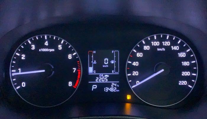 2019 Hyundai Creta 1.6 VTVT SX AUTO, Petrol, Automatic, 13,820 km, Odometer Image
