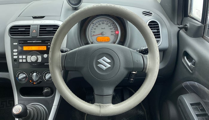 2011 Maruti Ritz VXI, Petrol, Manual, 51,640 km, Steering Wheel Close Up
