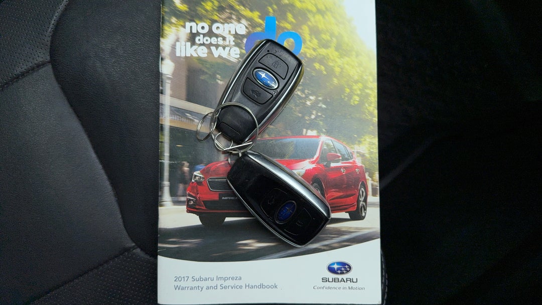 2017 Subaru Impreza 2.0i-s (awd), Automatic, 136134 km, Key Close-up
