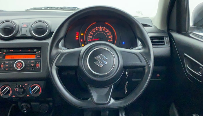 2018 Maruti Swift LXI D, Petrol, Manual, 12,659 km, Steering Wheel