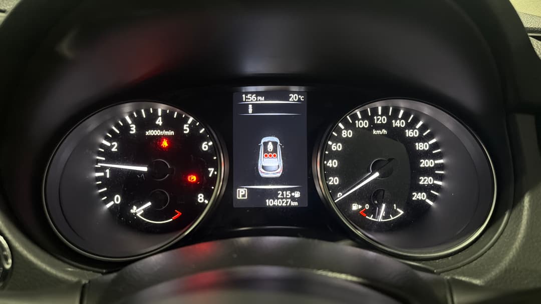2017 Nissan Qashqai St-l, Automatic, 104027 km, Odometer View