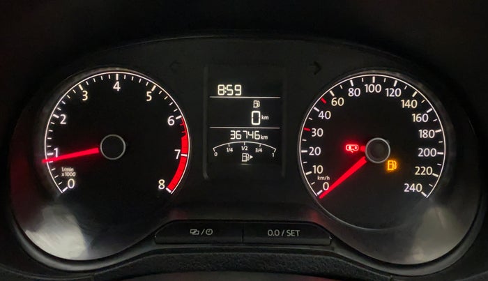 2016 Volkswagen Ameo HIGHLINE1.2L, Petrol, Manual, 36,744 km, Odometer Image