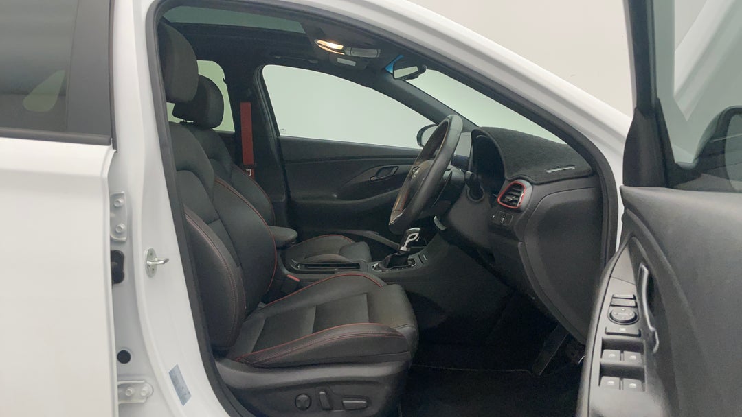 Right Side Front Door Cabin View