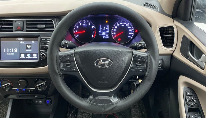 2019 Hyundai Elite i20 SPORTZ PLUS 1.2, Petrol, Manual, 67,449 km, Steering Wheel Close Up