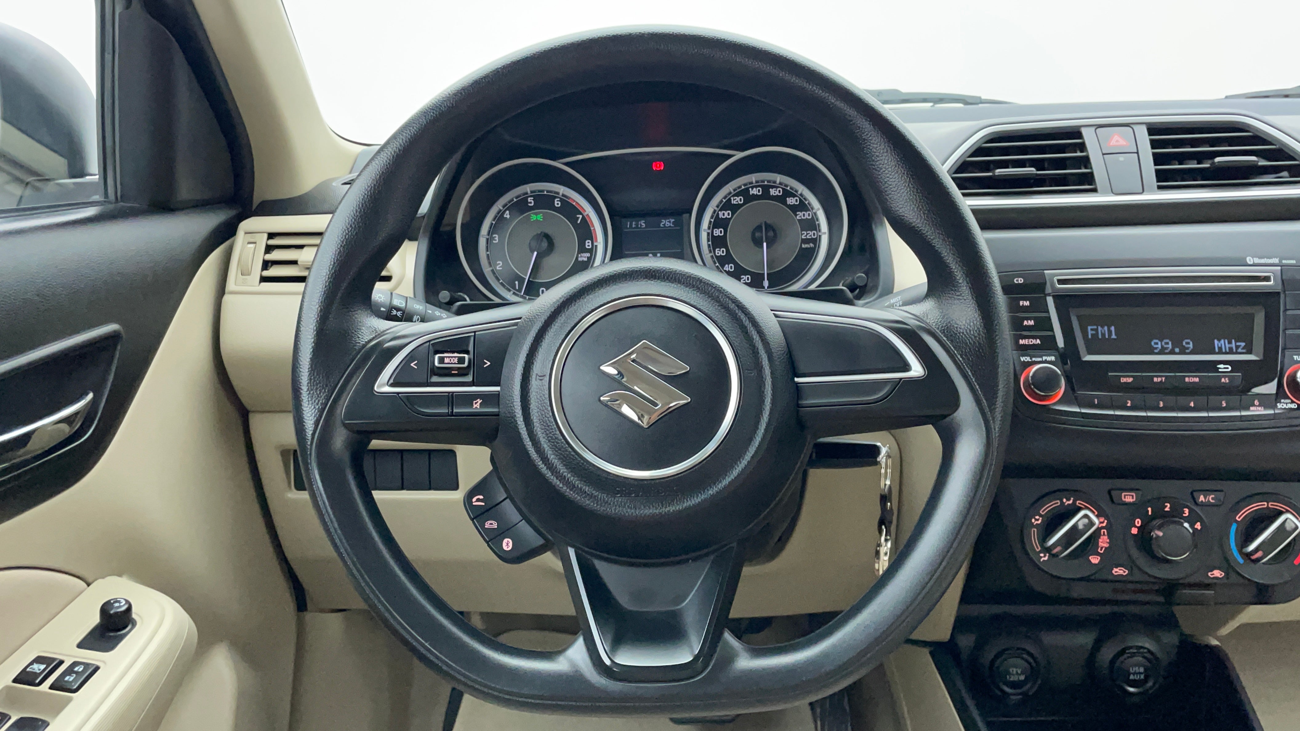 Suzuki Dzire-Steering Wheel Close-up