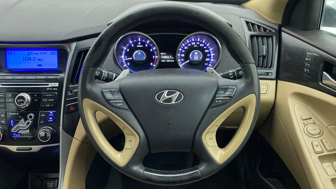Steering Wheel Close Up