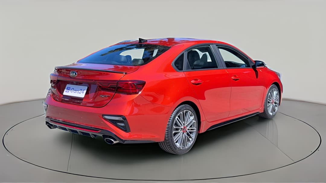 2019 Kia Cerato Gt Safety Pack, Automatic, 47924 km, Right Back Diagonal (45- Degree) View
