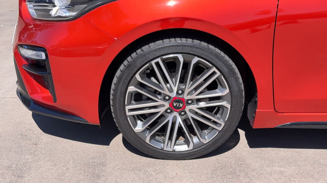 2019 Kia Cerato Gt Safety Pack, Automatic, 47924 km, Left Front Wheel