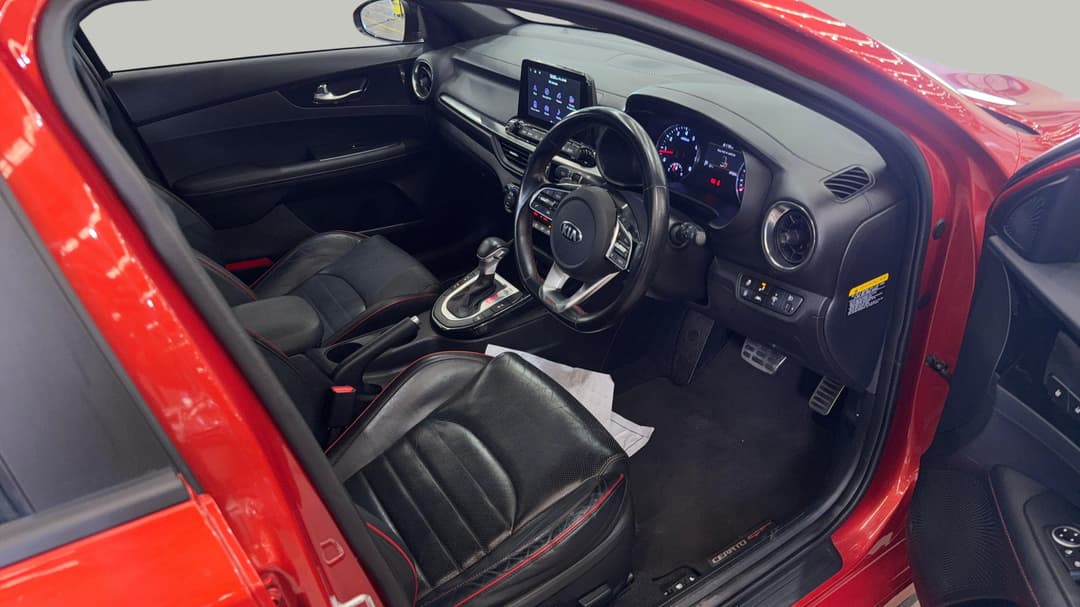 2019 Kia Cerato Gt Safety Pack, Automatic, 47924 km, Right Side Front Door Cabin View