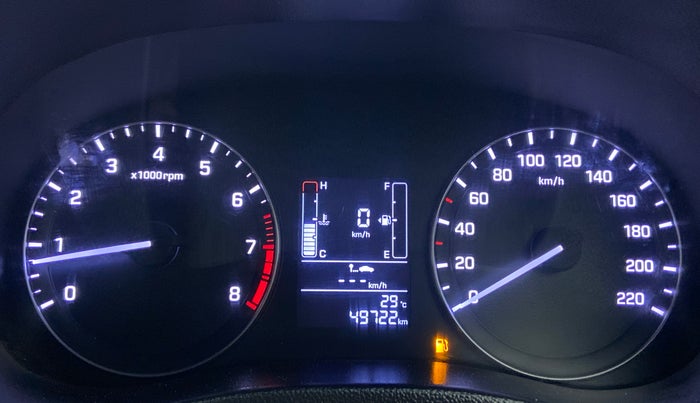2015 Hyundai Creta 1.6 S, Petrol, Manual, 50,003 km, Odometer Image